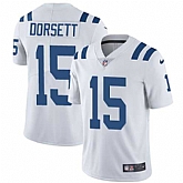 Nike Indianapolis Colts #15 Phillip Dorsett White NFL Vapor Untouchable Limited Jersey,baseball caps,new era cap wholesale,wholesale hats